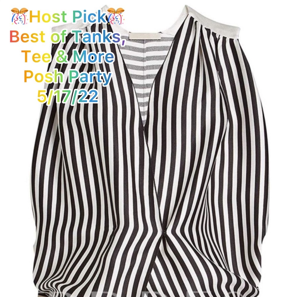 4 for $25 Stripe Asymmetric Color Block Women’s T-Shirt